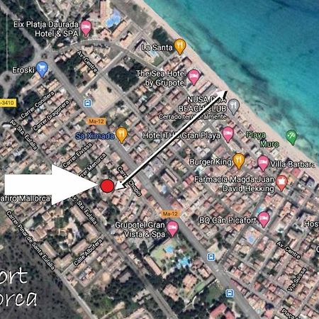 Villa Beach Palmitos Can Picafort  Exterior foto